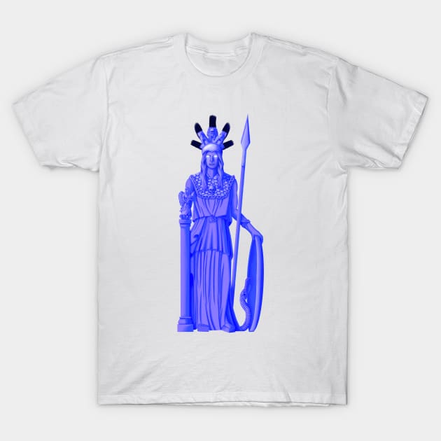 Pallas Athena - Goddess of Wisdom, Strategy and Handicraft T-Shirt by Art of Arklin